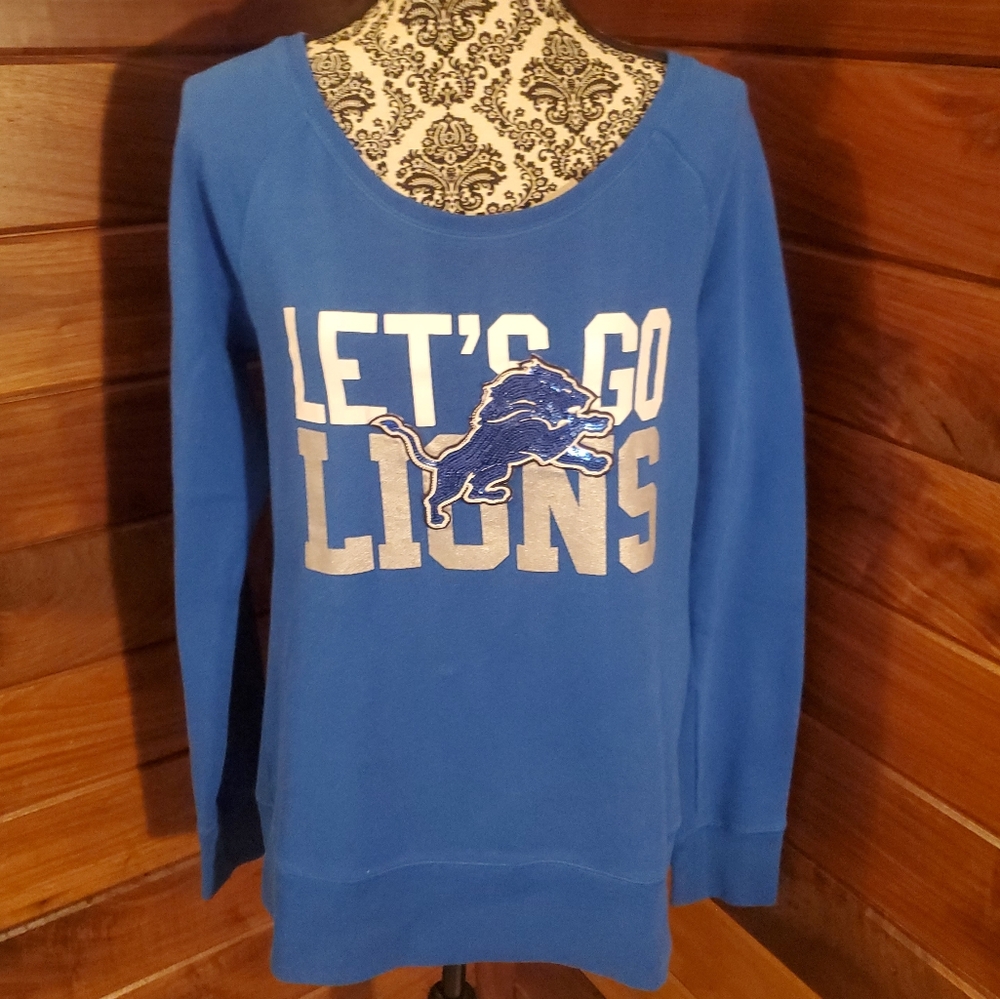 Victoria's Secret Pink Detroit Lions sweatshirt Large